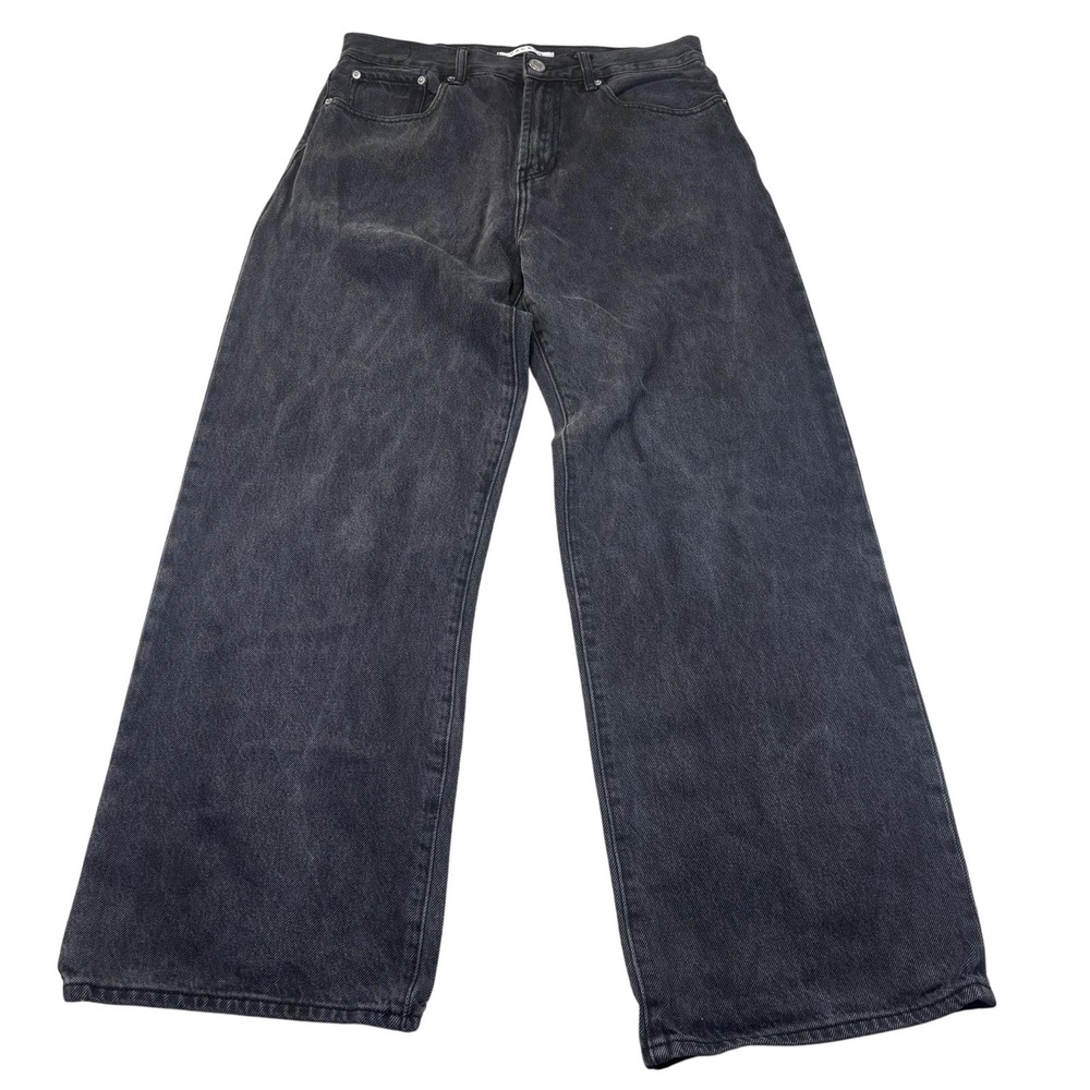 PacSun Extreme Baggy Jeans Mens 31x32 Charcoal Wash Relaxed Wide Leg Denim Pants